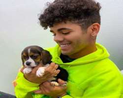 He is an animal lover and also helped a cute puppy in finding her home.